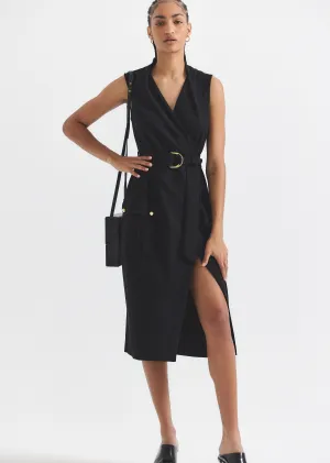 Alana Utility Dress - Black