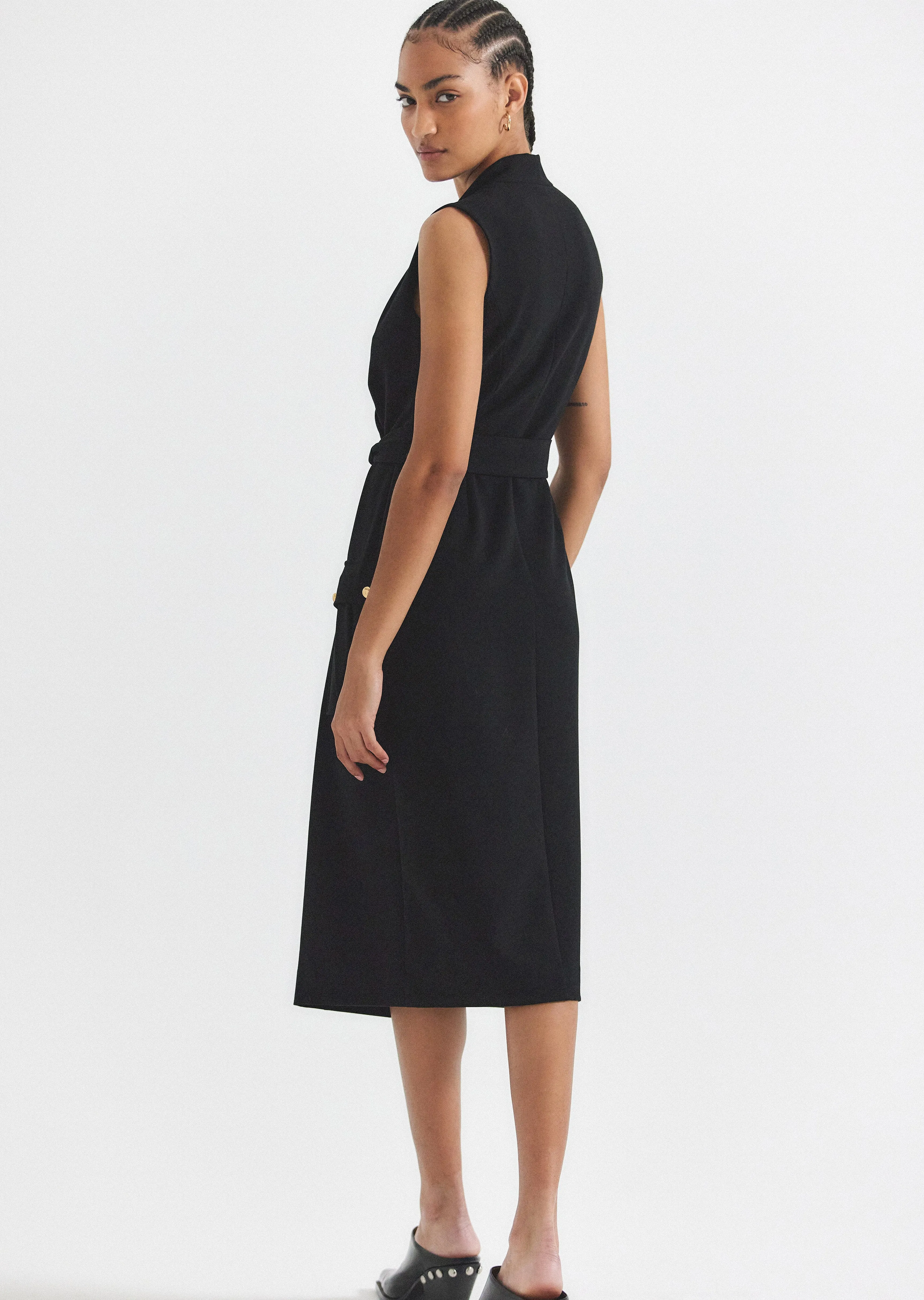 Alana Utility Dress - Black