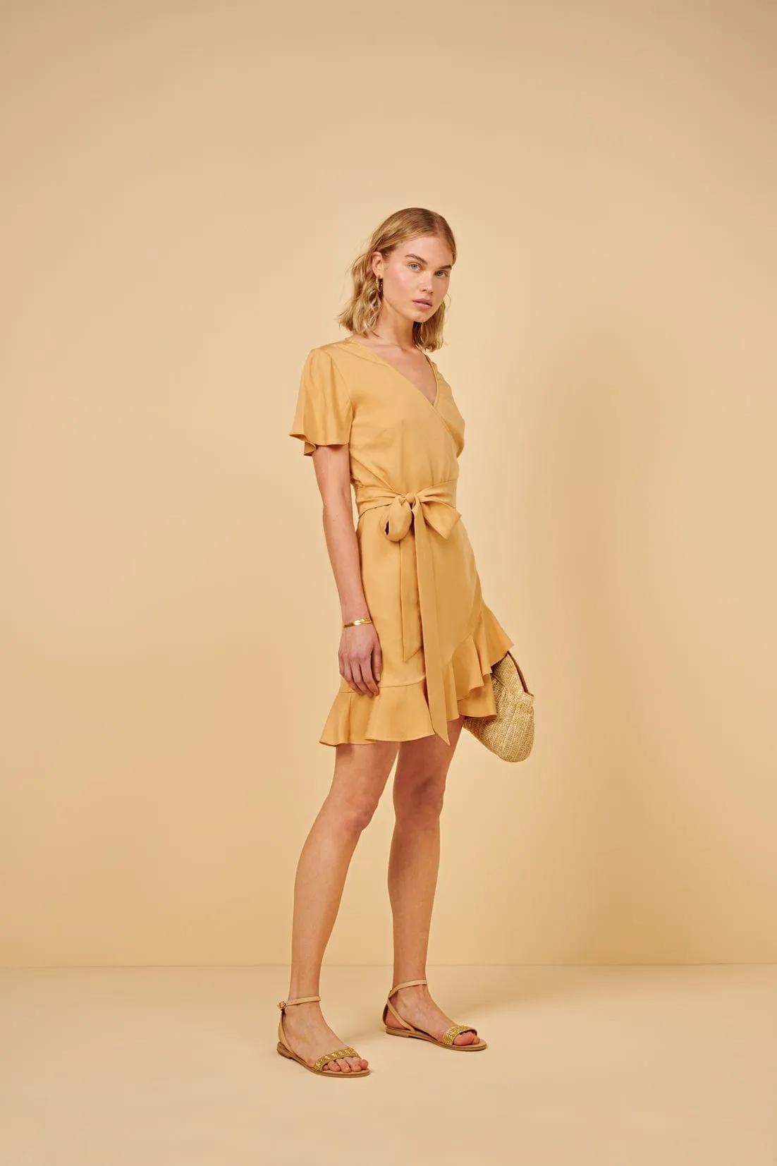 Amalia Mini Wrap Dress
