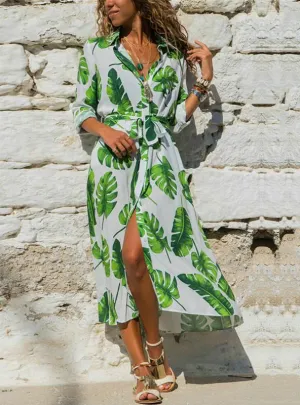 BerryBetty - Bohemian Long Sleeve Vintage Holiday Party Dress