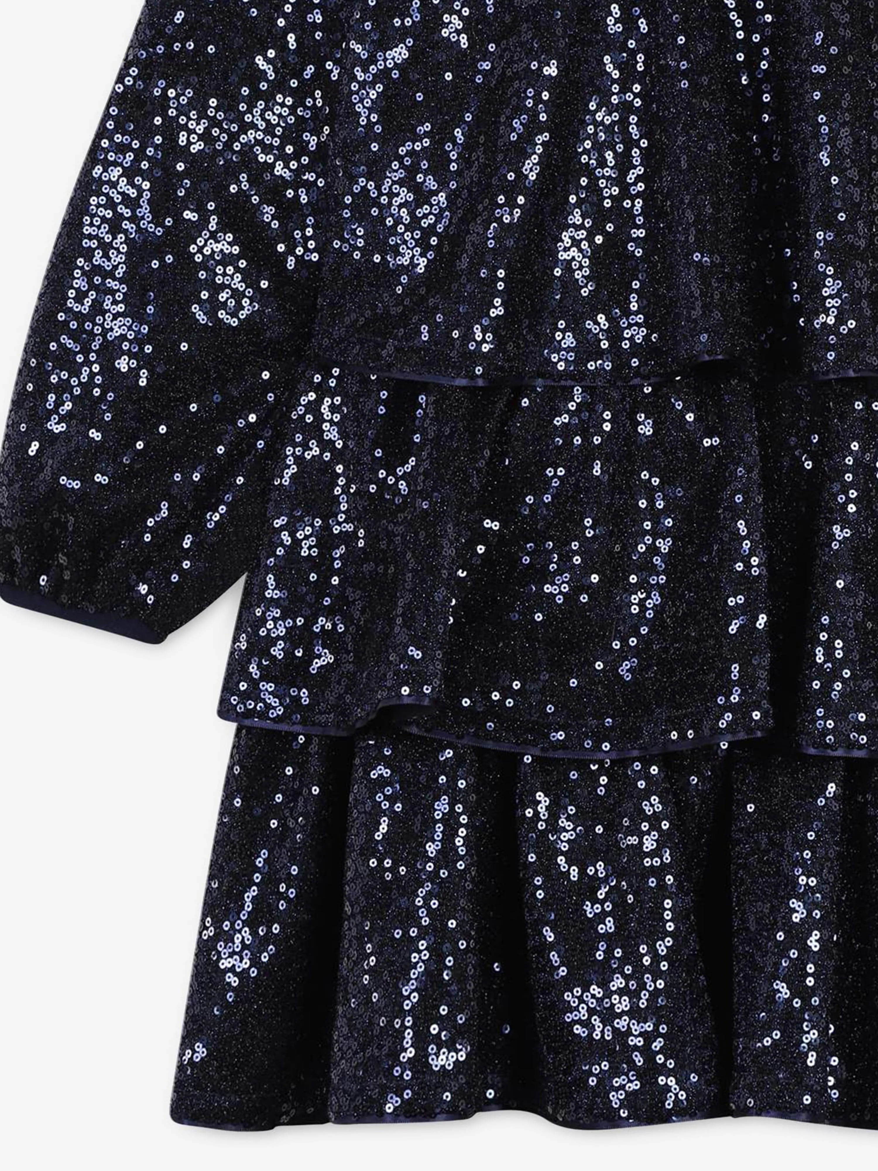 Billieblush Girls Sequin Occasion Dress in Blue