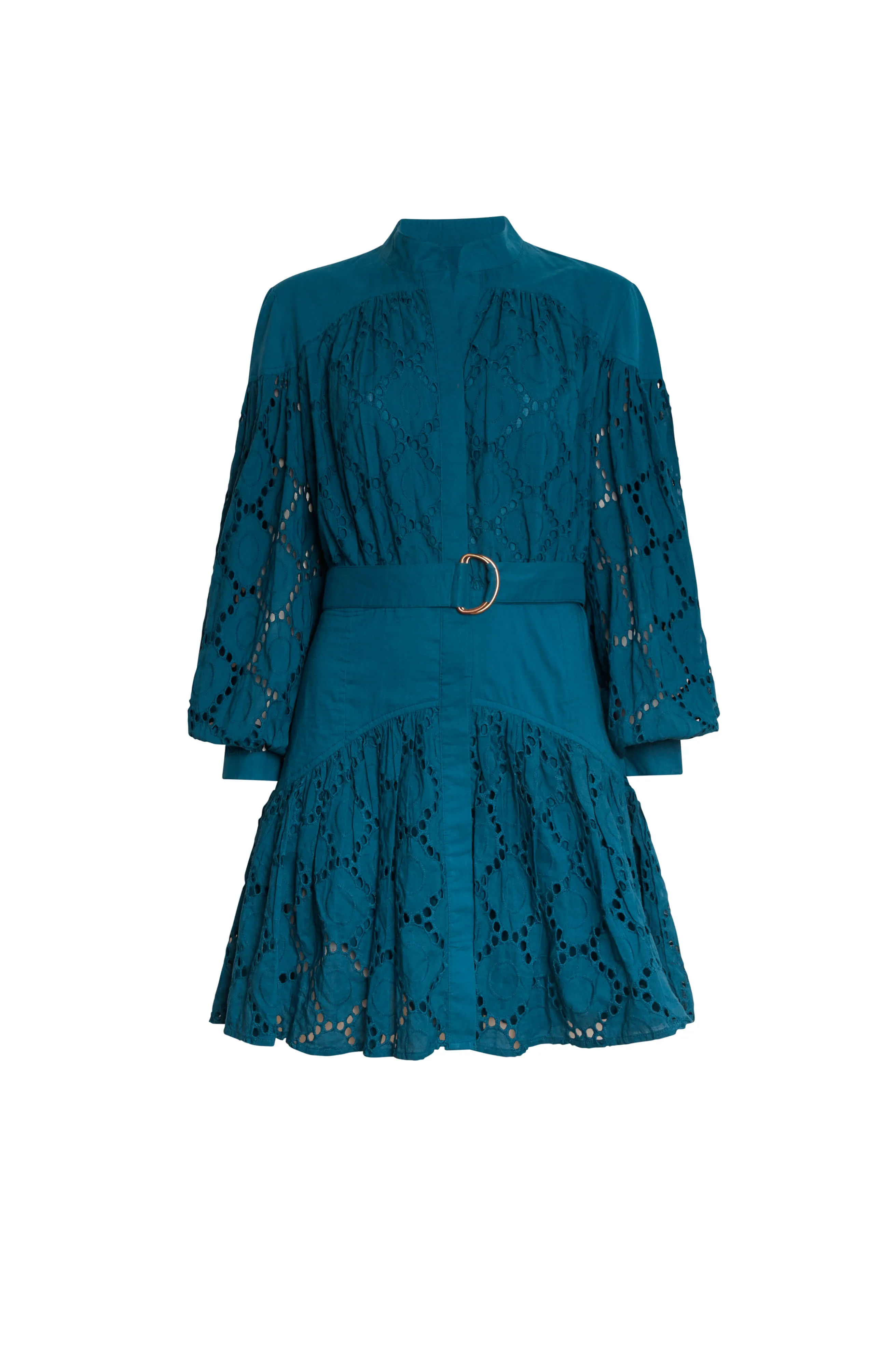 Broderie Dress Navy