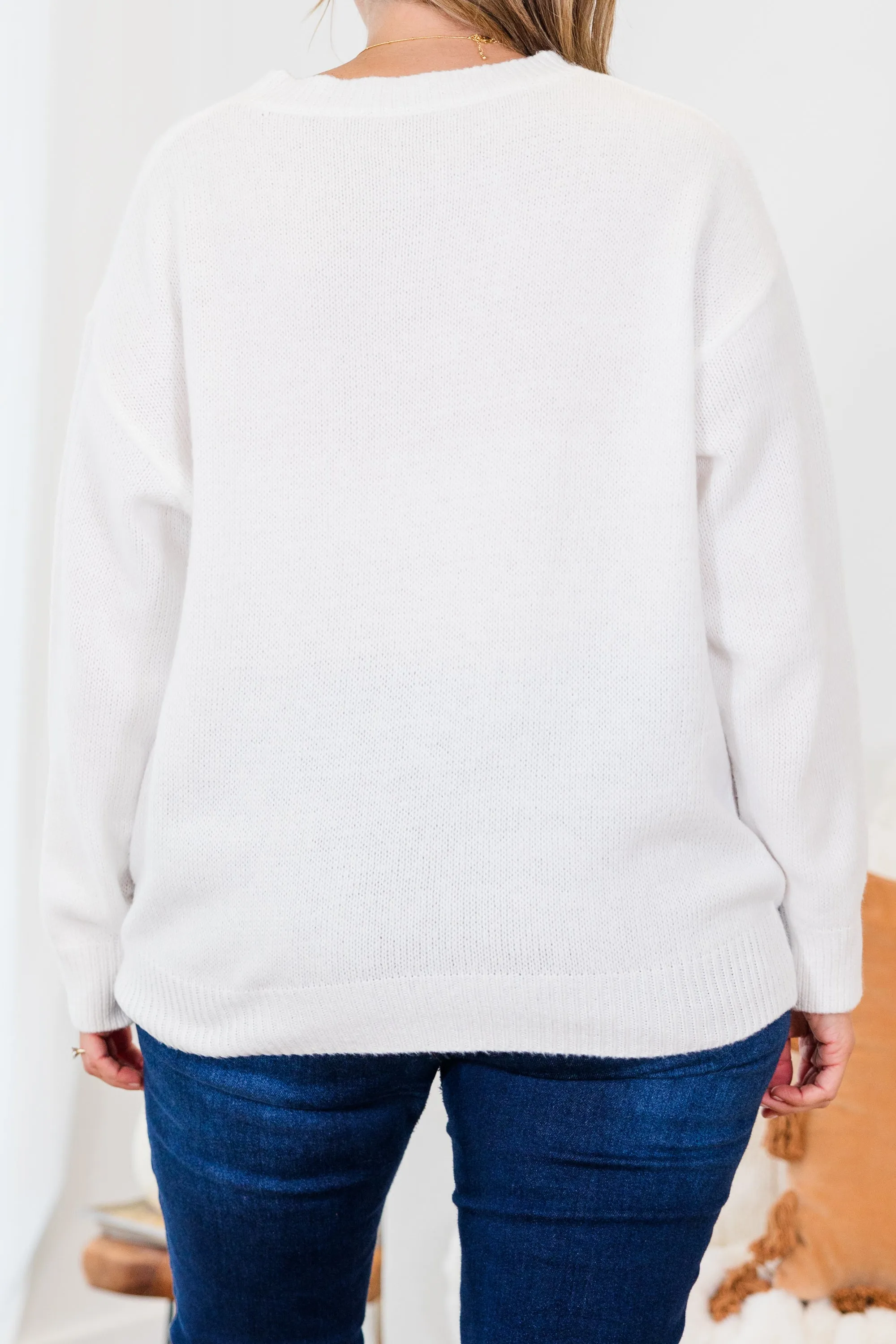 Bug A Boo Sweater, White