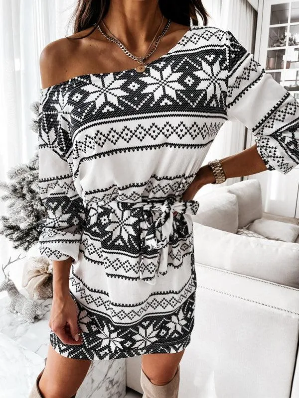 Chic and Cozy Women’s Festive Sheath Dress: Elegant Style for Any Occasion