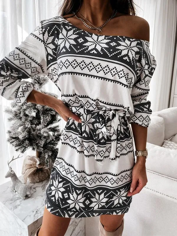 Chic and Cozy Women’s Festive Sheath Dress: Elegant Style for Any Occasion