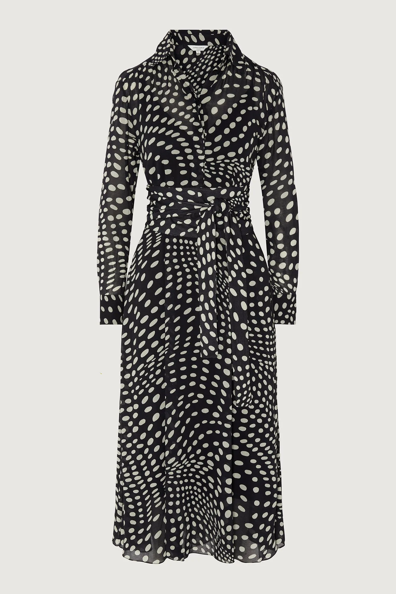 Chloe Shirt Printed Georgette Dress