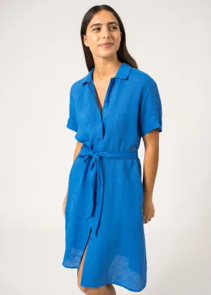 Christina Shirt Dress – linen (MER)