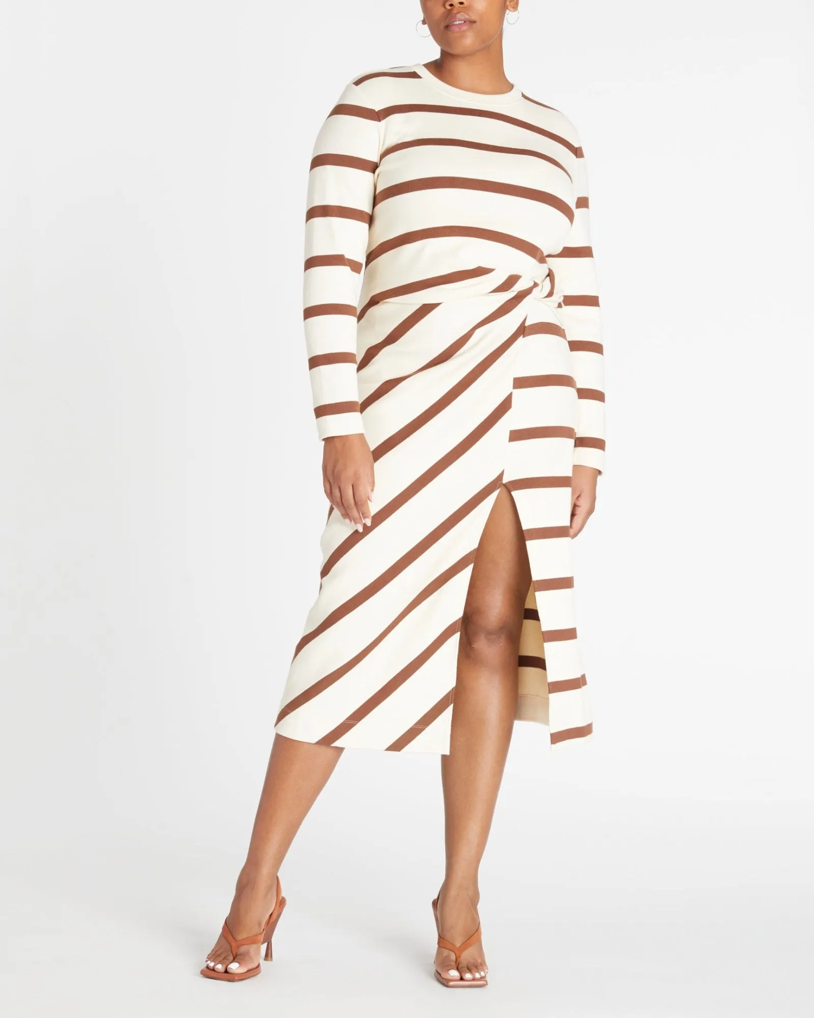 Cody Dress | Cream/Espresso