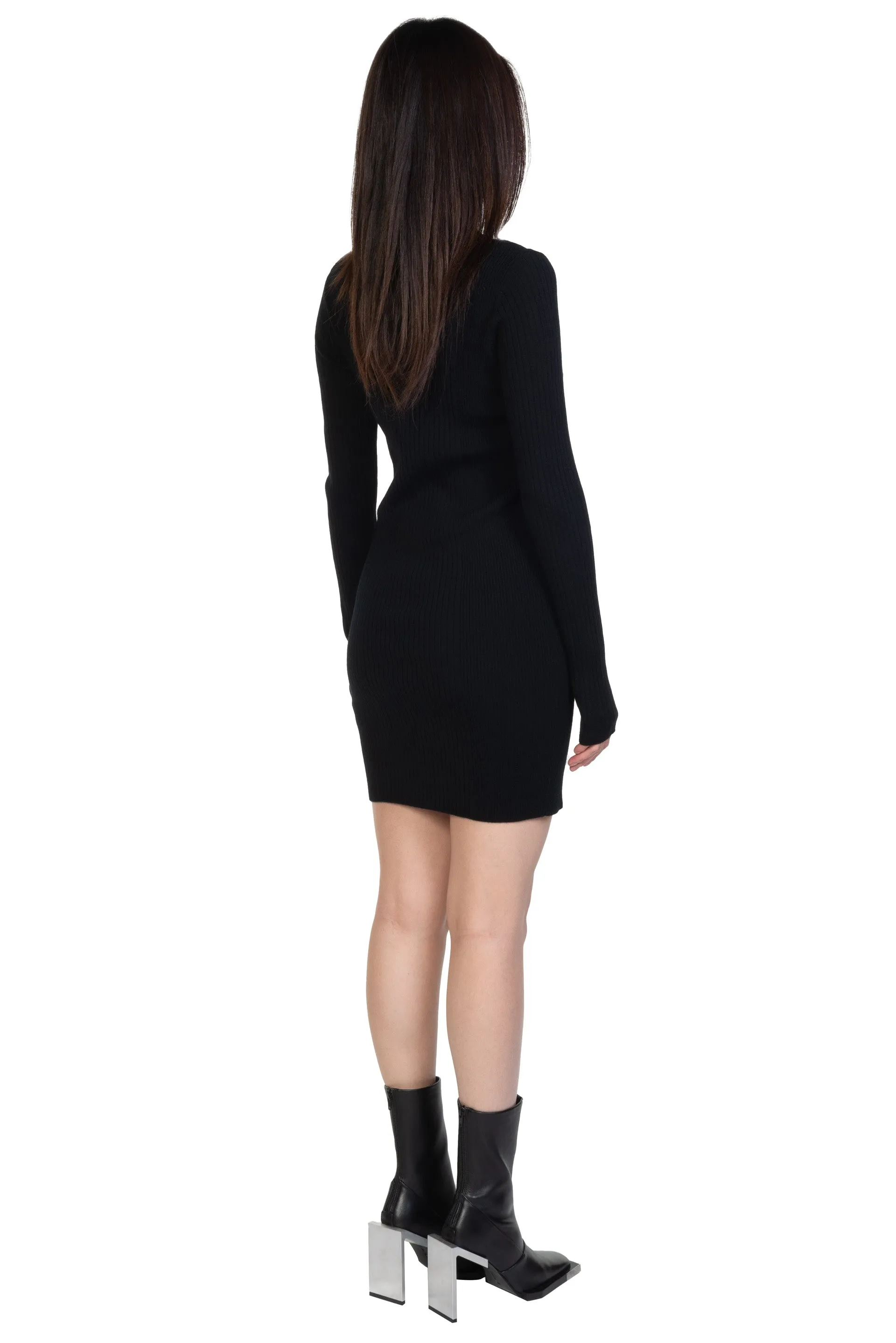 Deconstructed Knit Dress