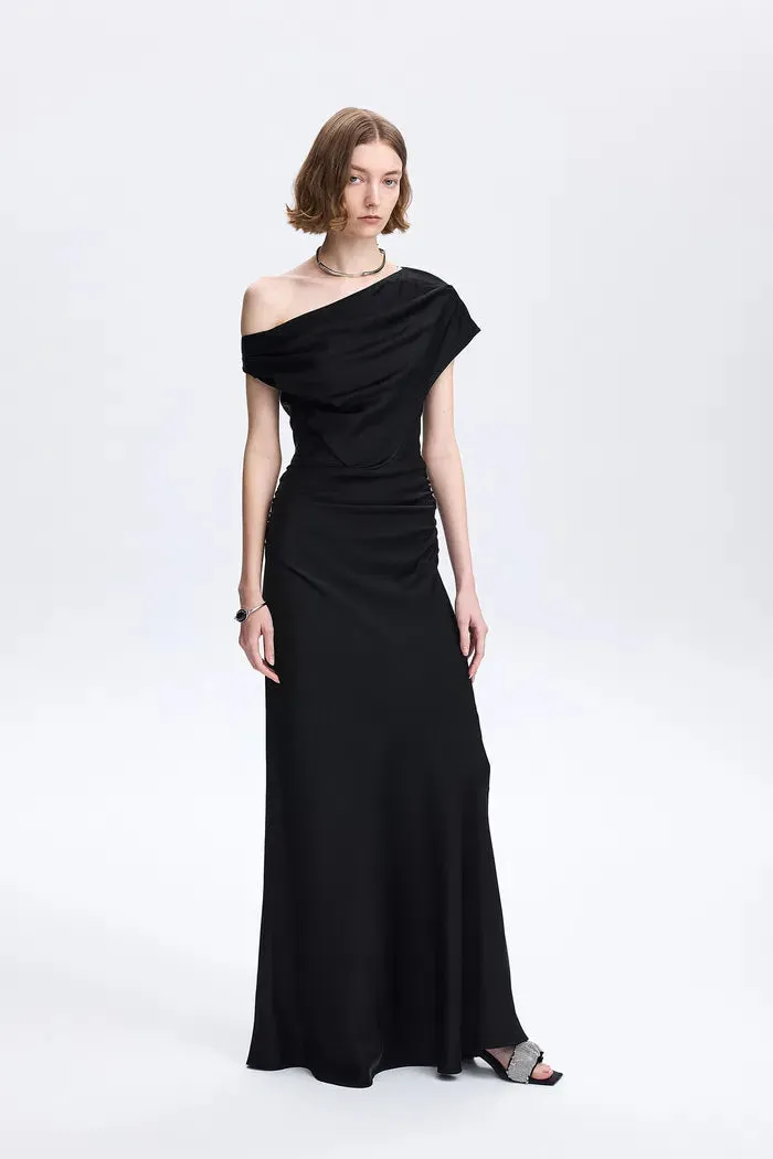 Eirlys One Shoulder Gown