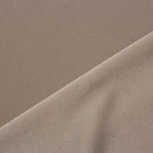 Elephant Grey Satin Backed Crêpe