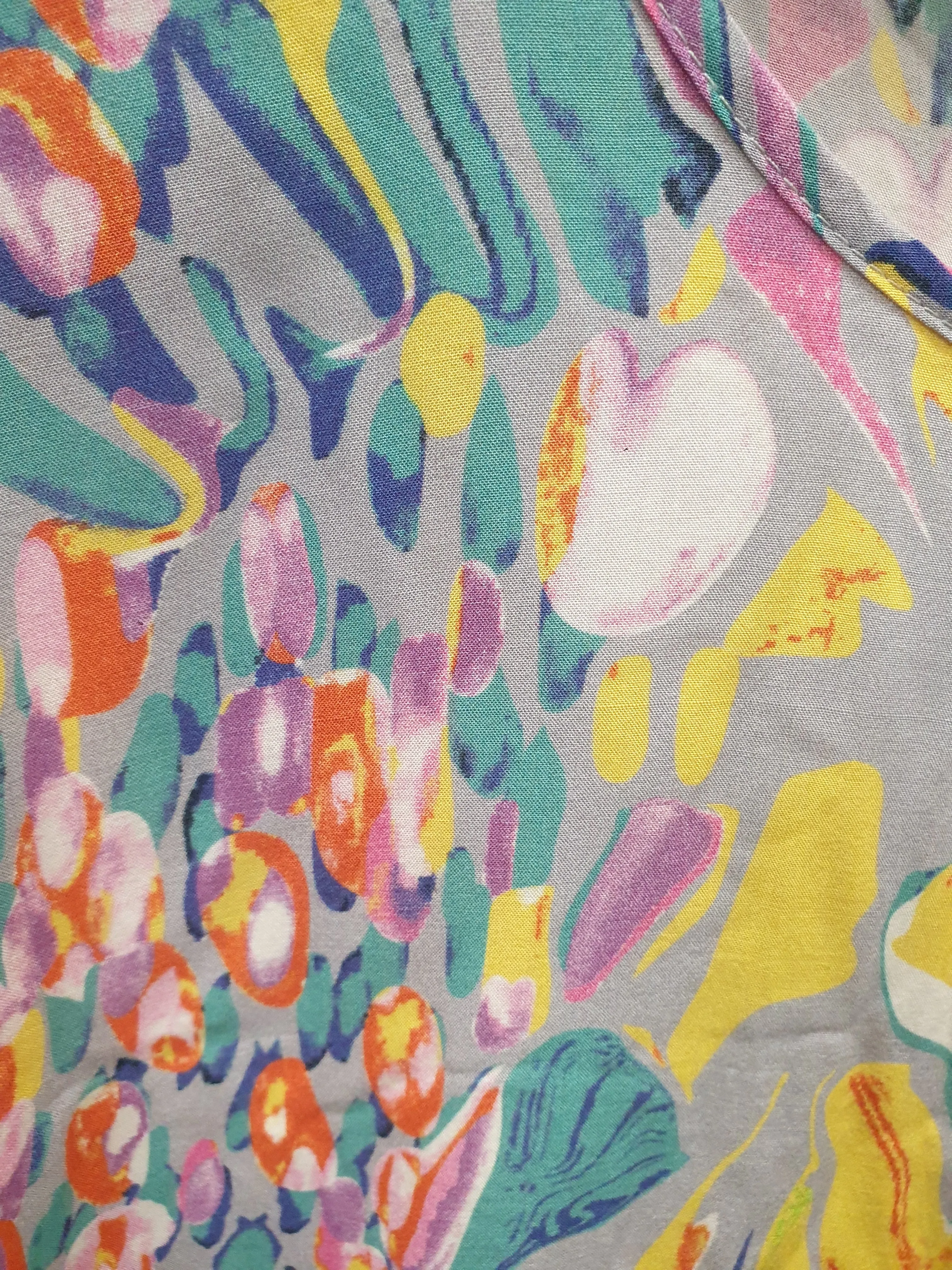 Elm colourful print dress size 10