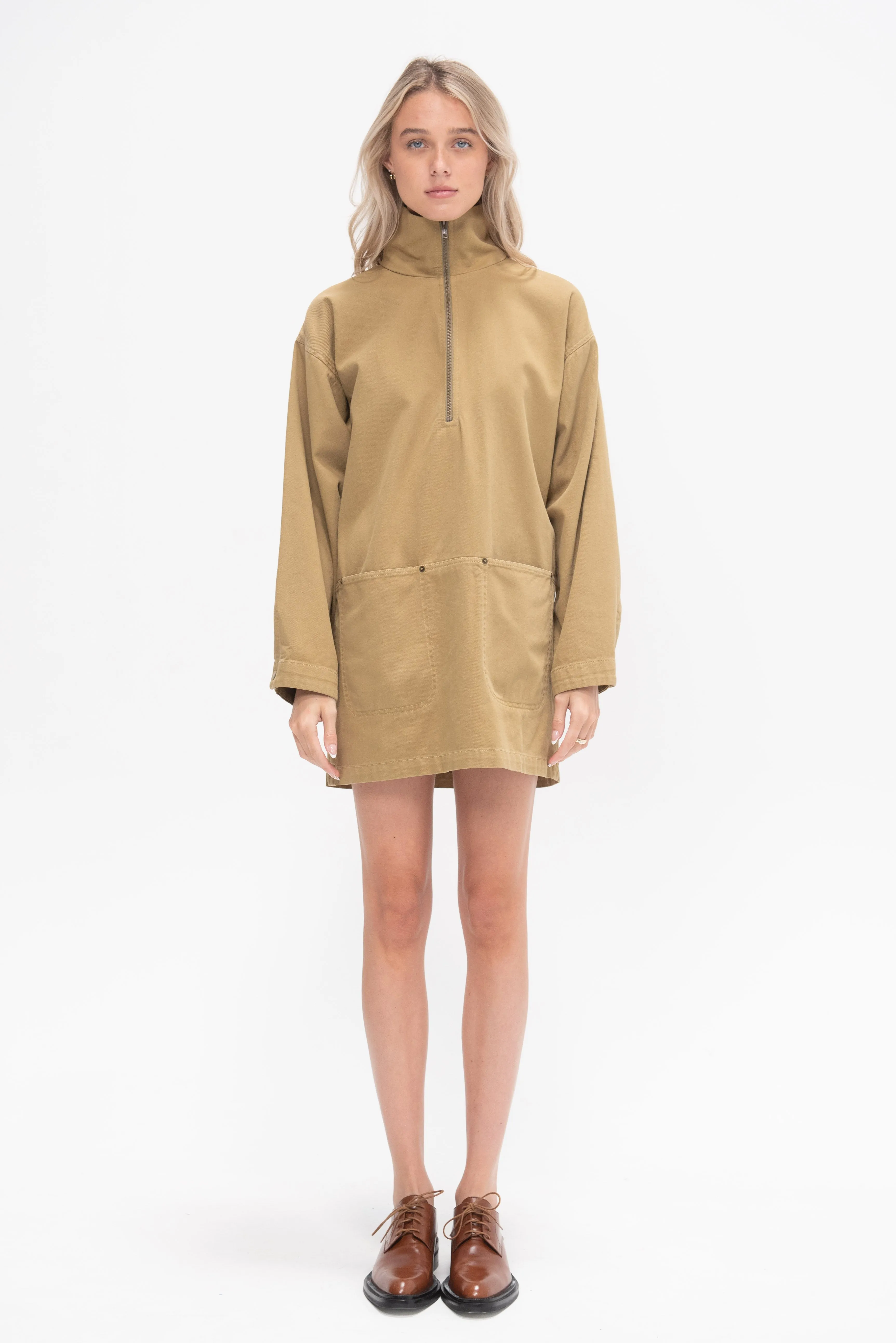 Ennio Dress, Olive