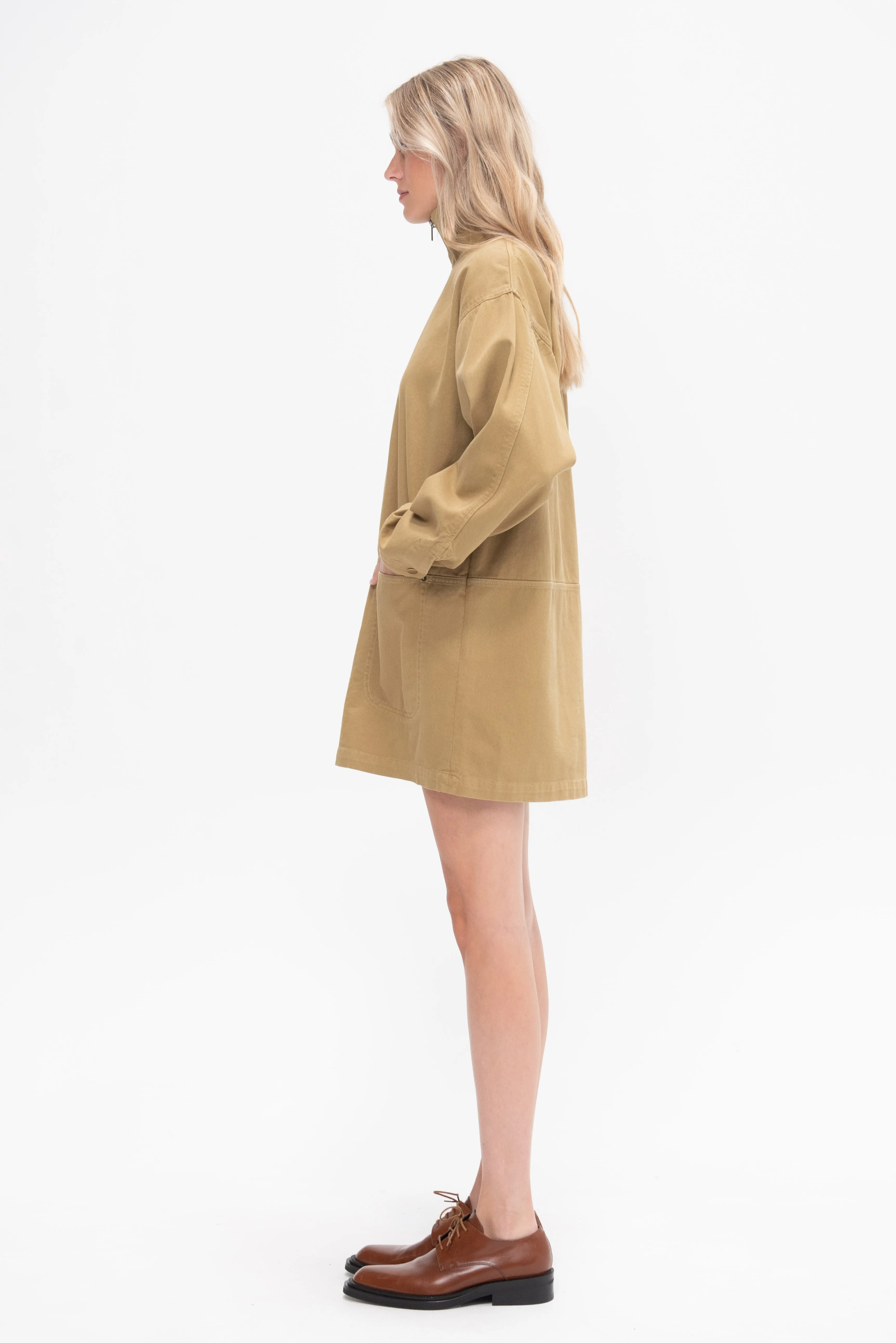 Ennio Dress, Olive