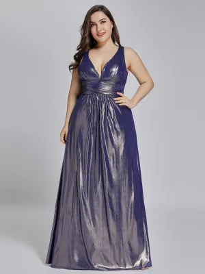 Ever-Pretty Long Elegant Women's Sexy V neck Christmas Special Occasion Dress EP07204