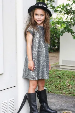 Glamorous Sequin Shift Dress Rainbow