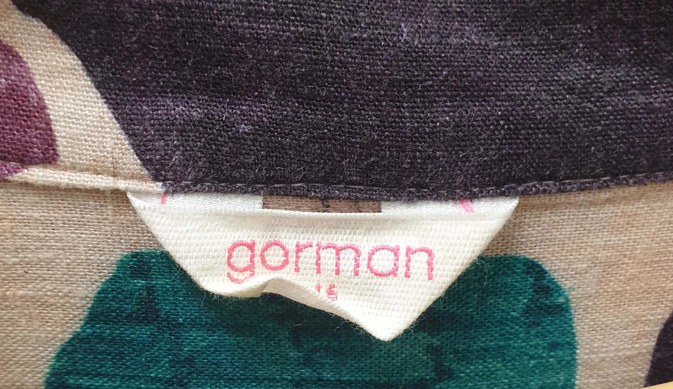 Gorman colourful rock print dress size 16