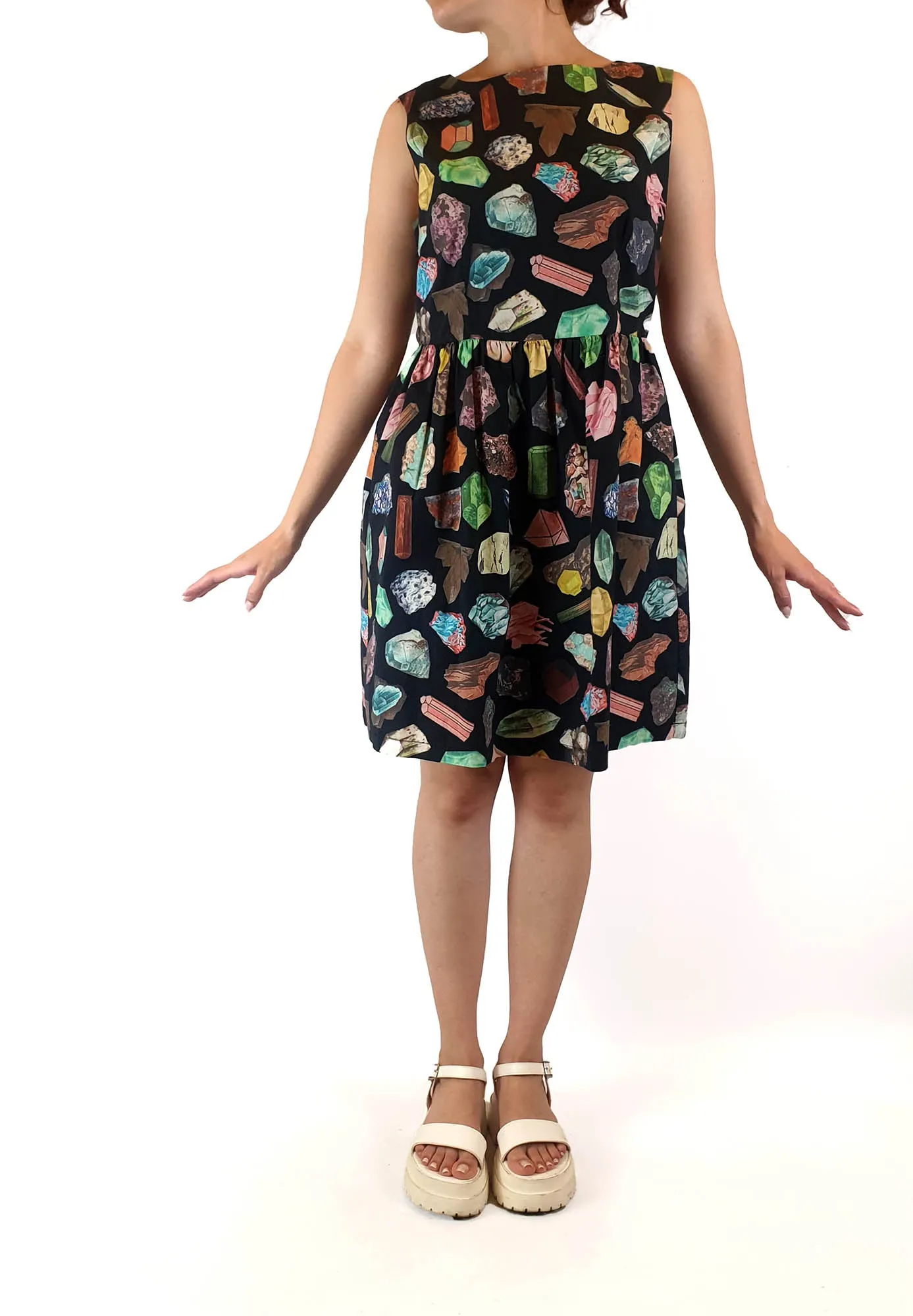 Gorman rock formation print dress size 10