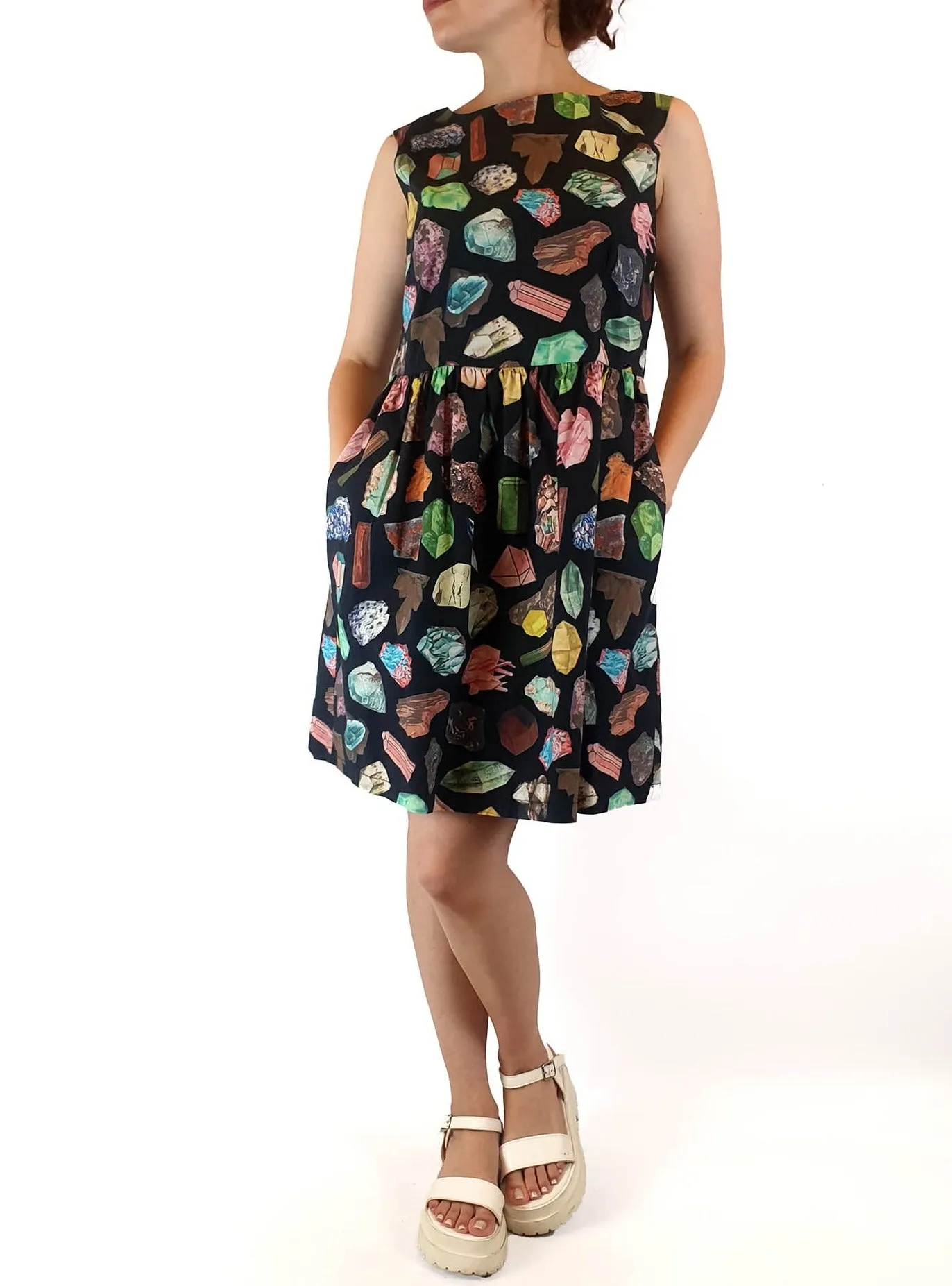 Gorman rock formation print dress size 10