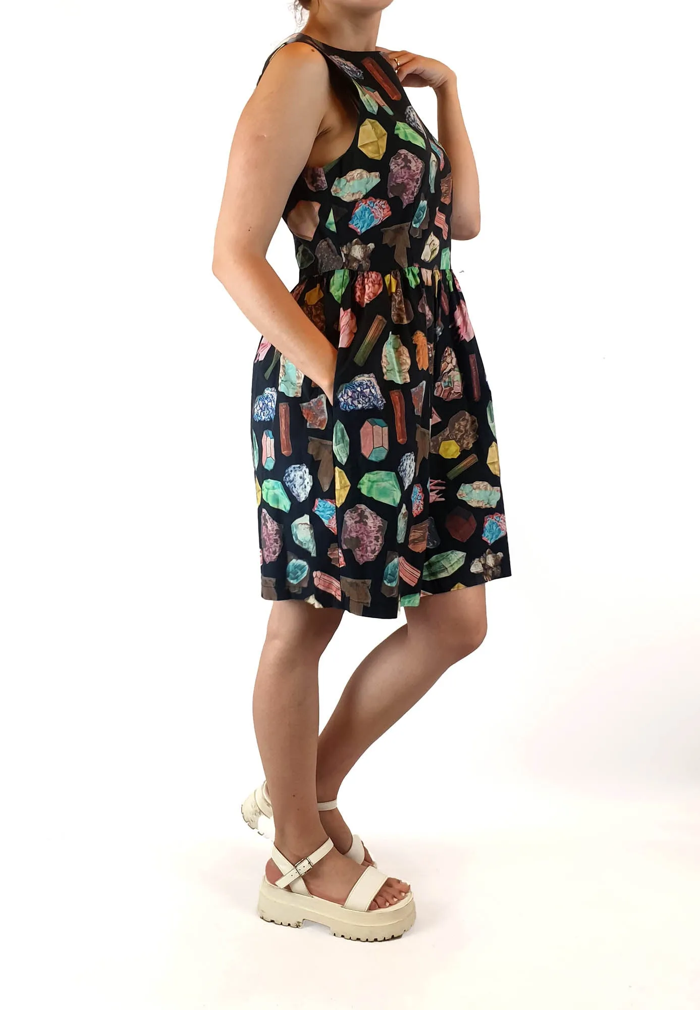 Gorman rock formation print dress size 10