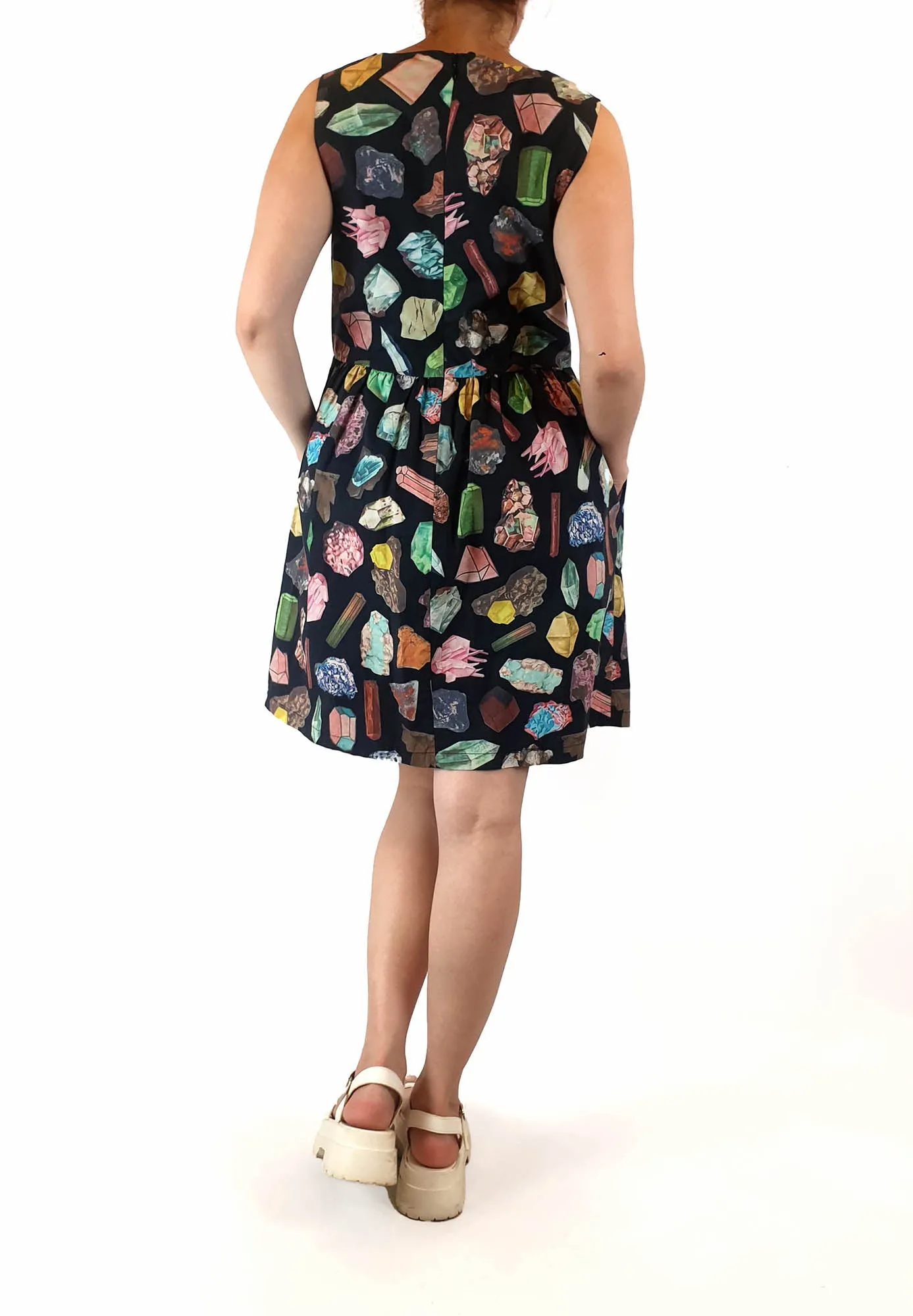 Gorman rock formation print dress size 10