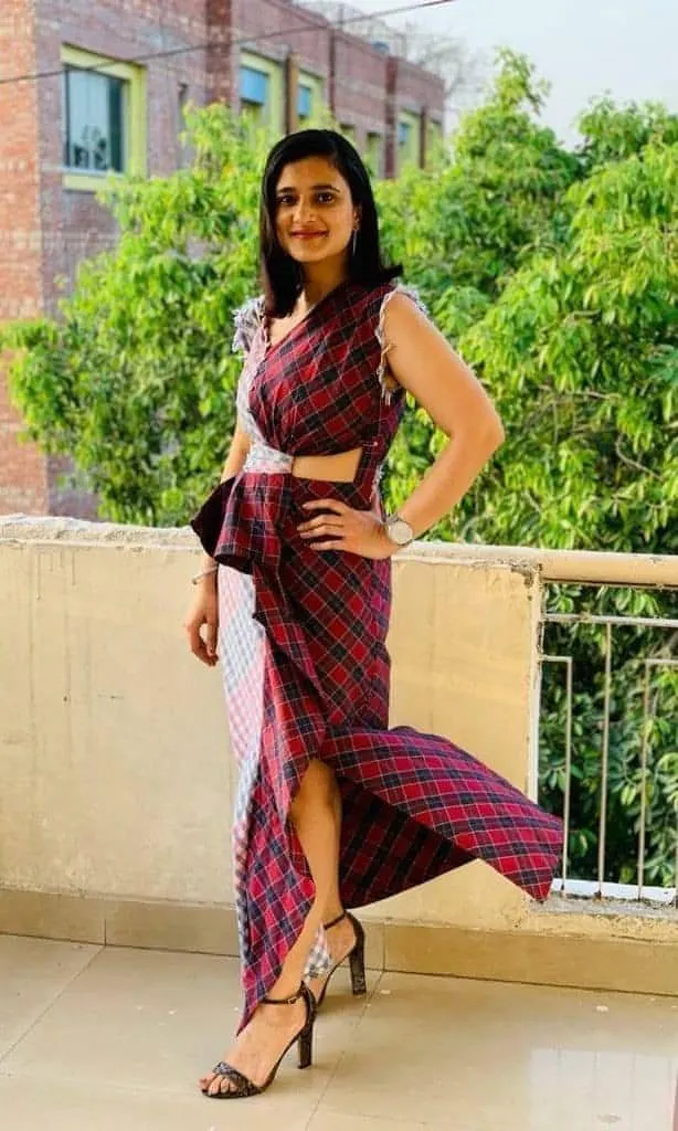 Half and Half Dress