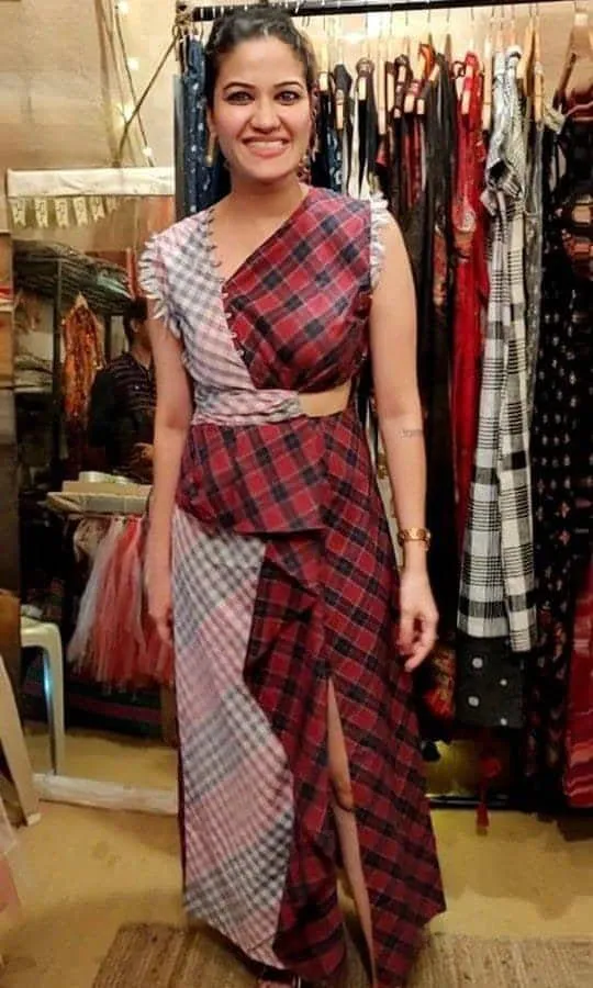 Half and Half Dress