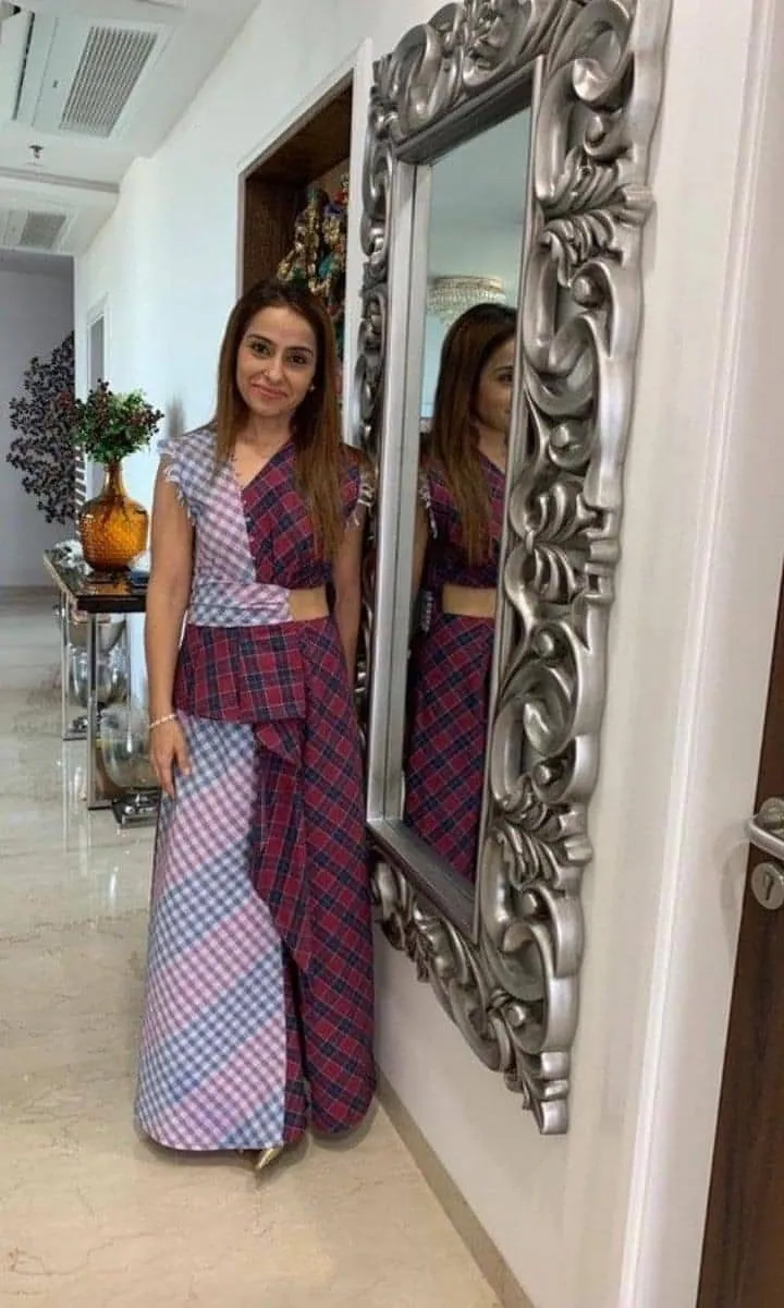 Half and Half Dress