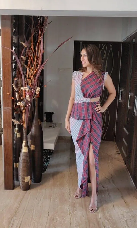 Half and Half Dress