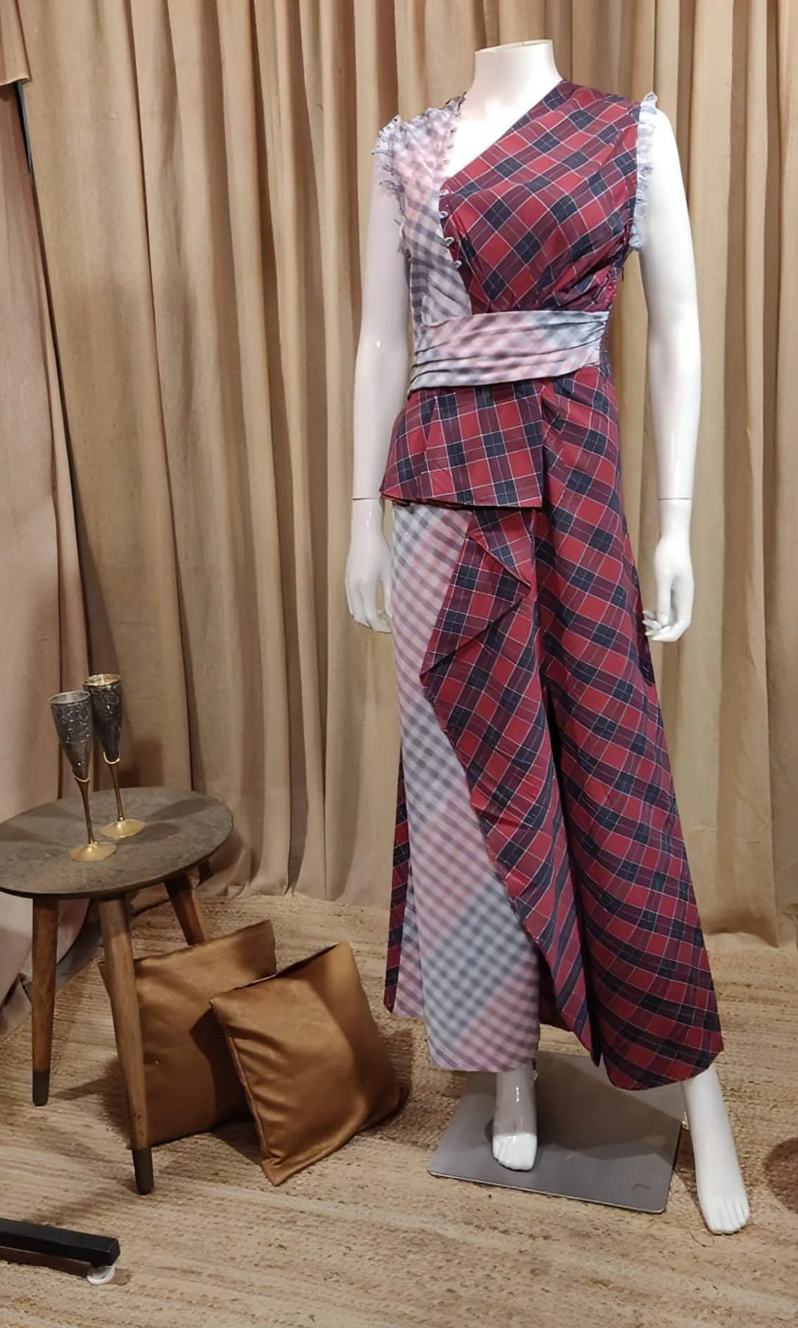 Half and Half Dress