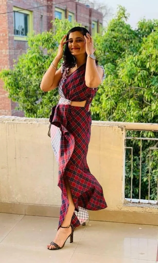Half and Half Dress
