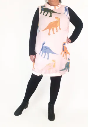 Jericho Road pink dinosaur print dress size 18