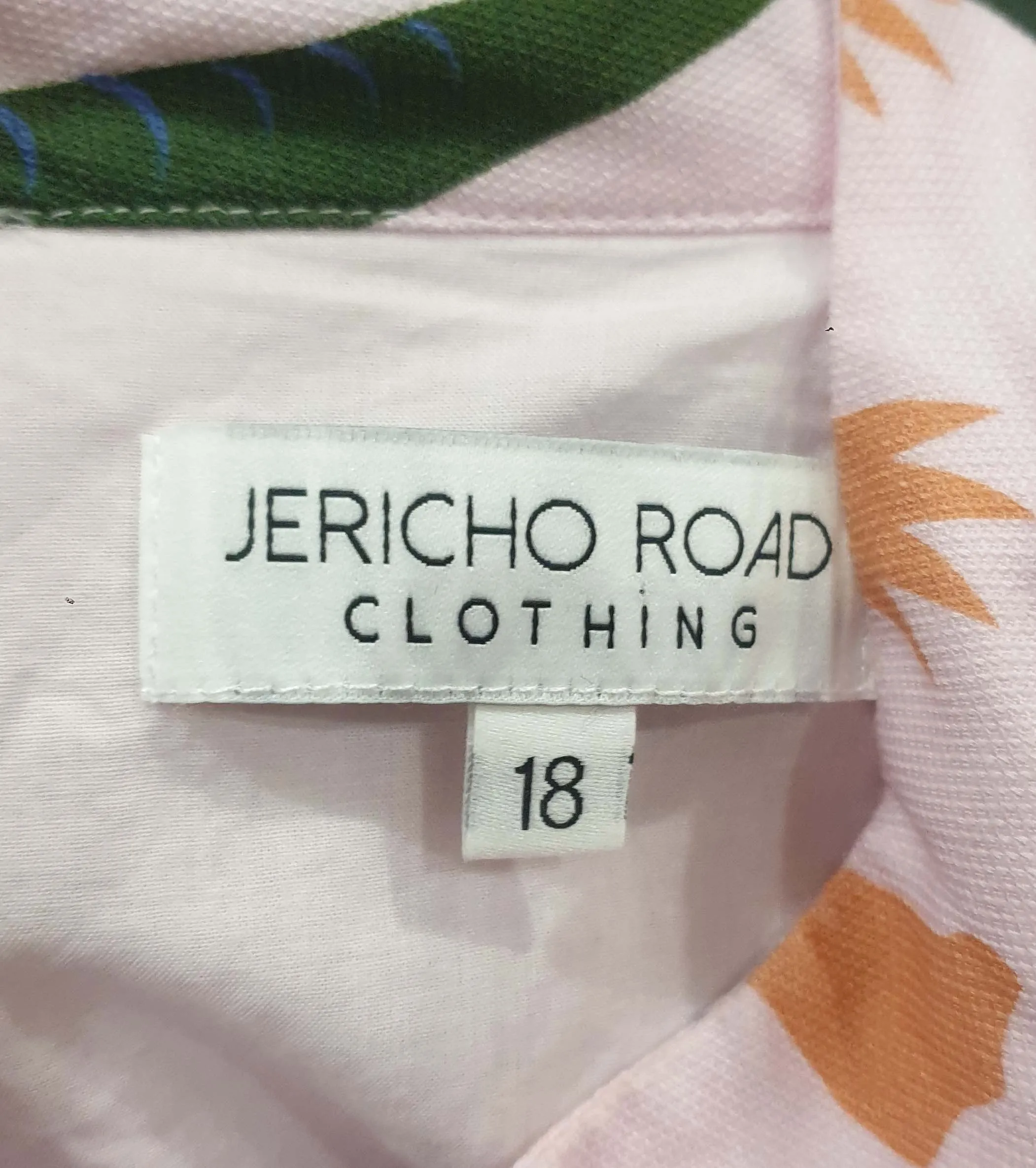 Jericho Road pink dinosaur print dress size 18