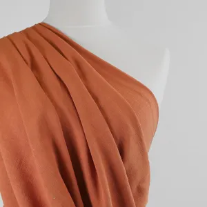 Liege - Spice Viscose Linen Silky Noil Woven Fabric Sample