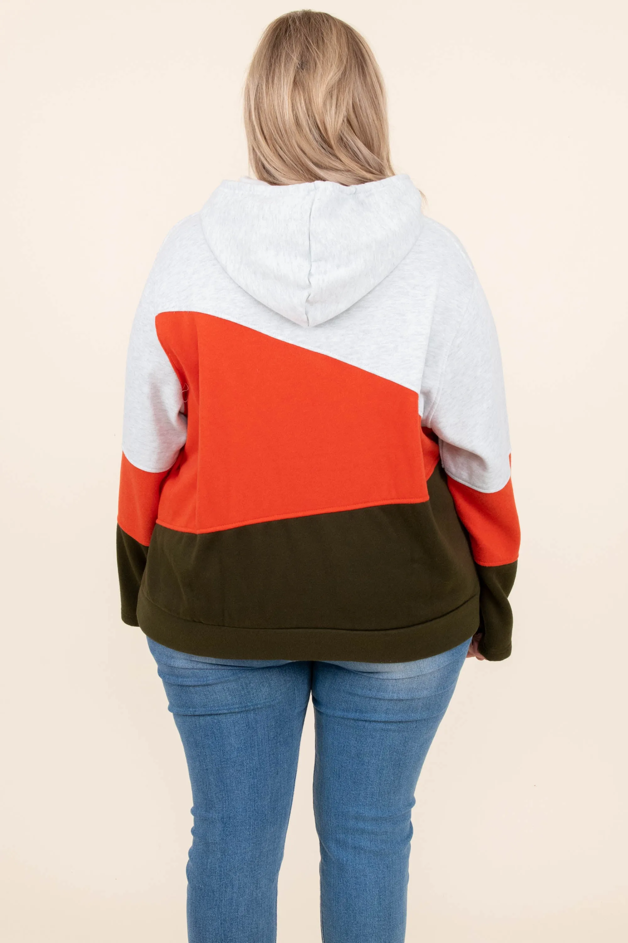 Loosen Up Hoodie, Olive