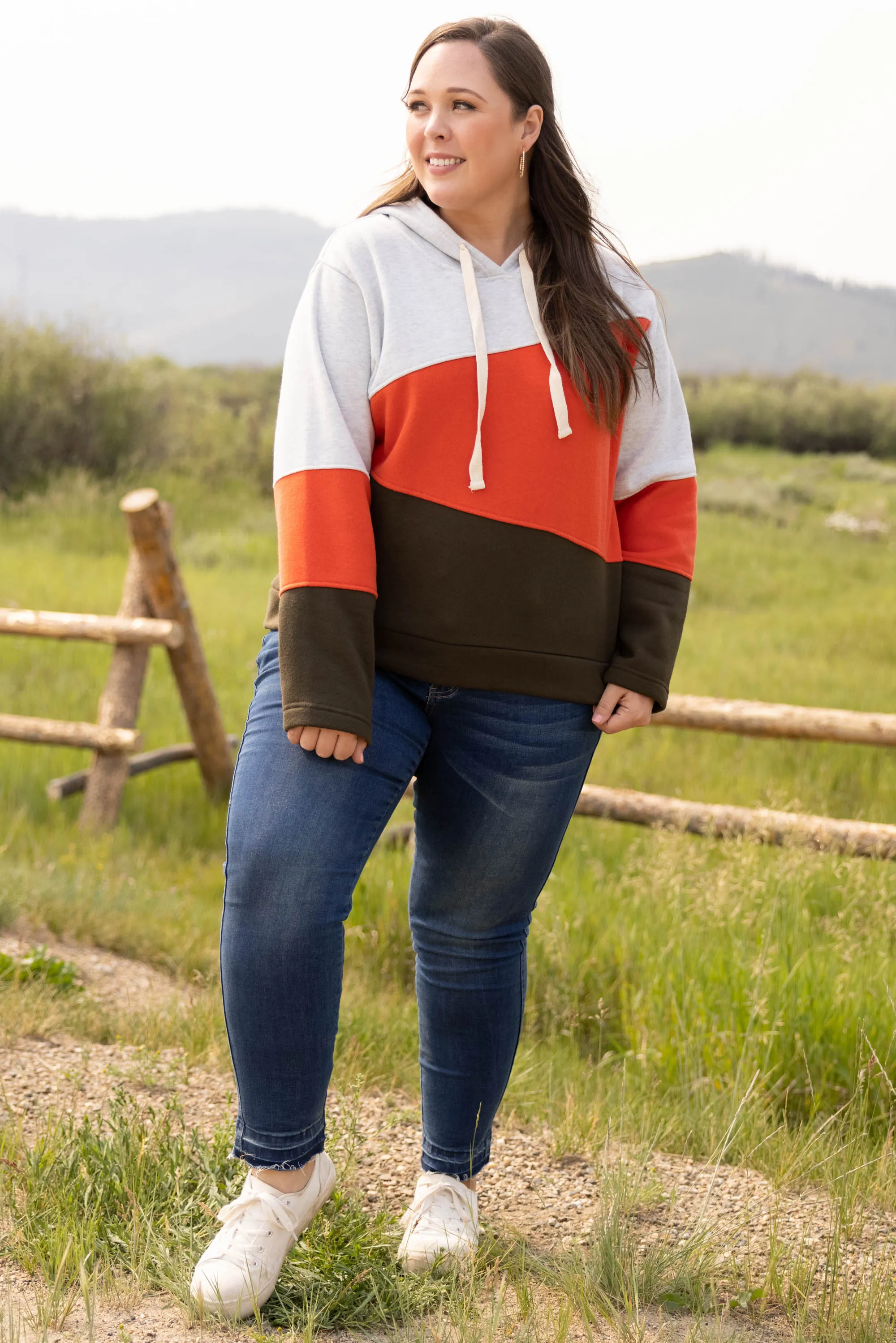 Loosen Up Hoodie, Olive