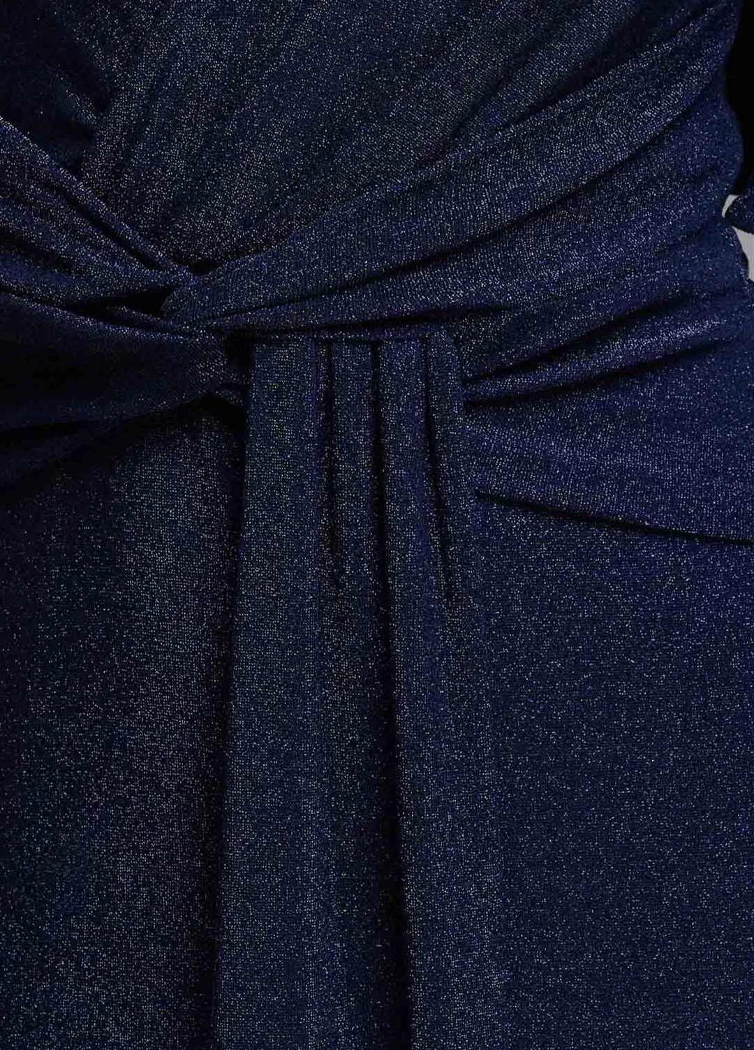 Luxe Lurex Wrap Dress