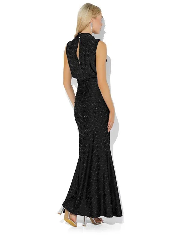 Mira Black Gown