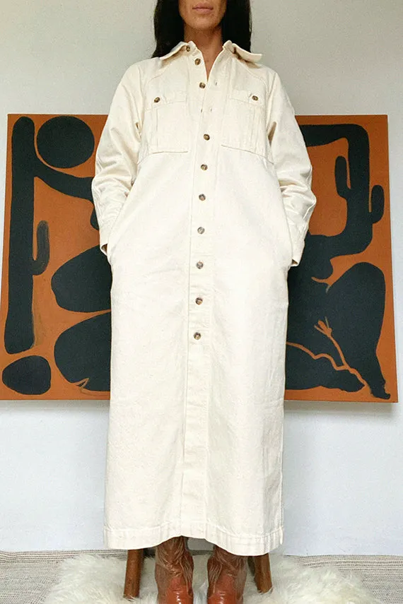 Natural Denim Charolette Dress