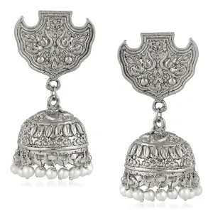Peacock Traditional Jhumka Earrings