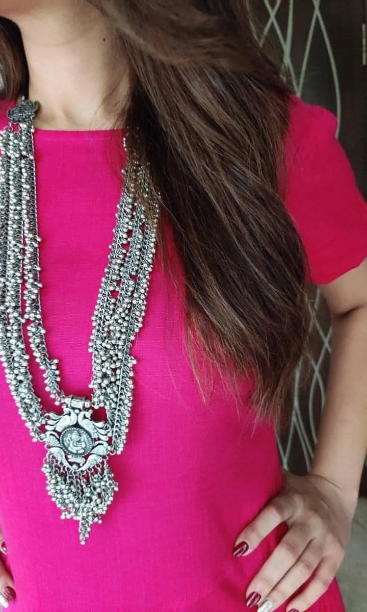 Pink Hi-Low Dress