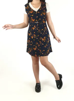 Princess highway navy squirrel print sleeveless dress size 6