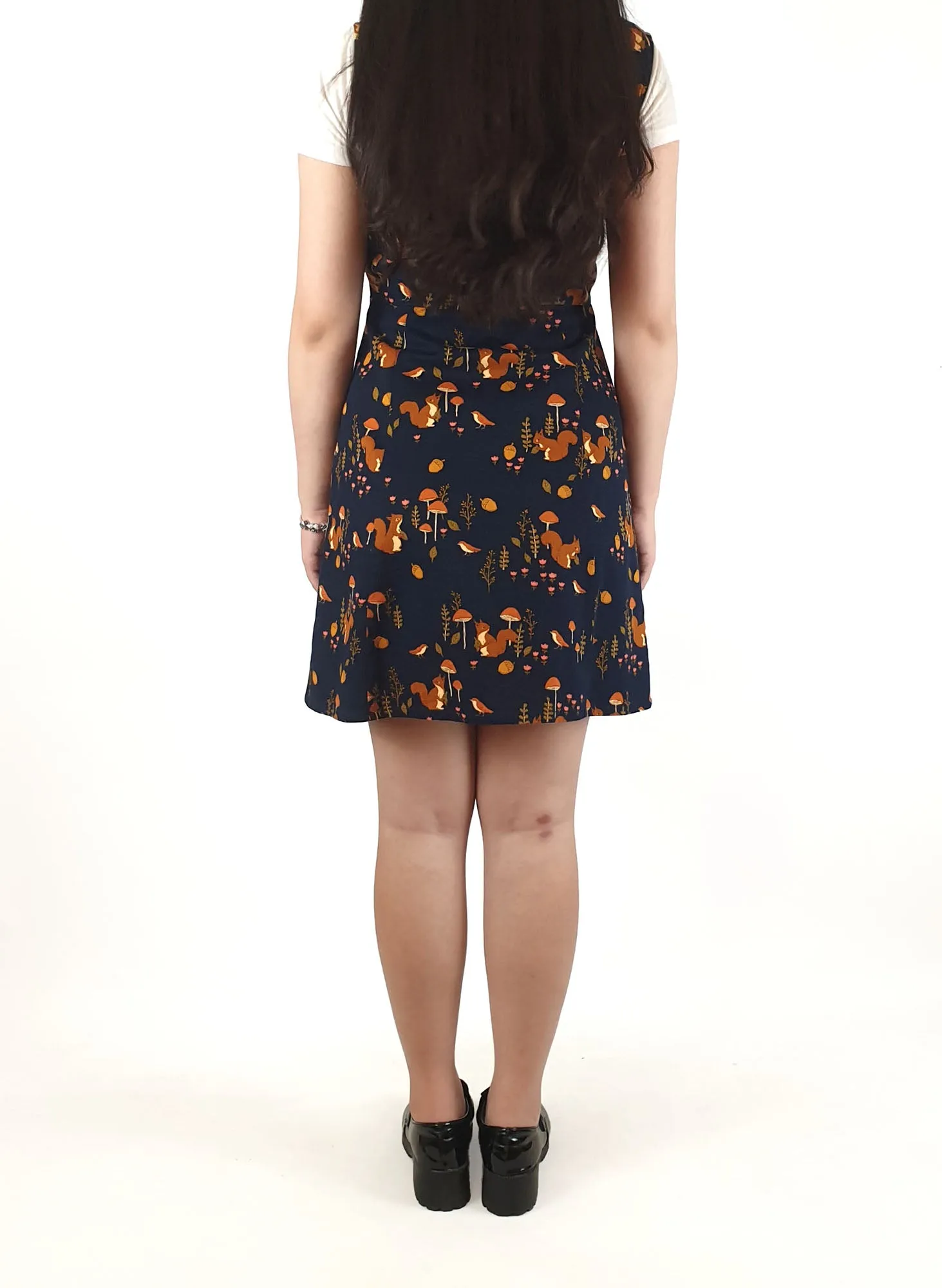 Princess highway navy squirrel print sleeveless dress size 6