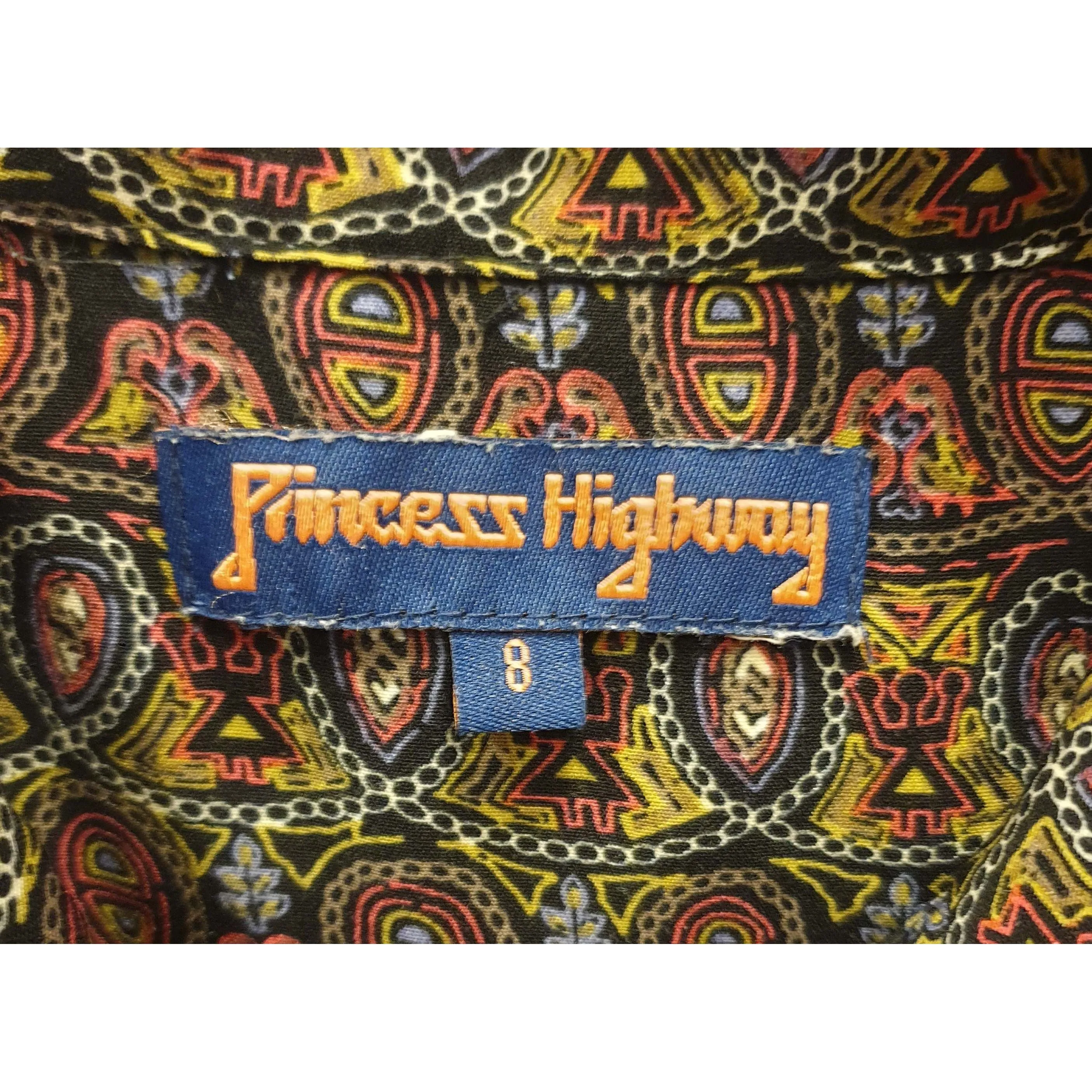 Princess Highway vintage style sleeveless dress size 8