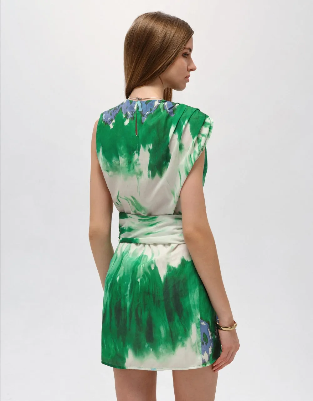 Printed Short Dress