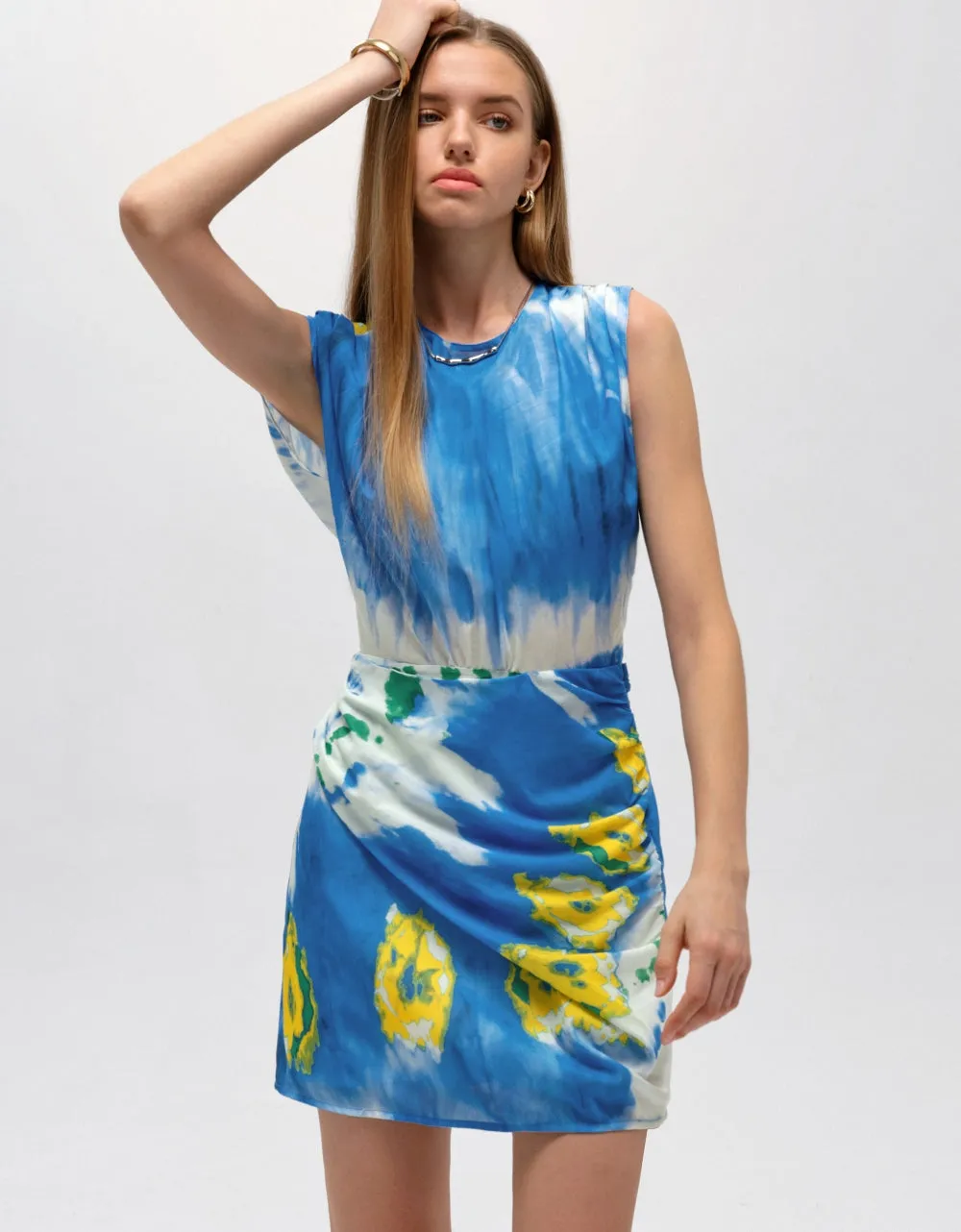 Printed Short Dress