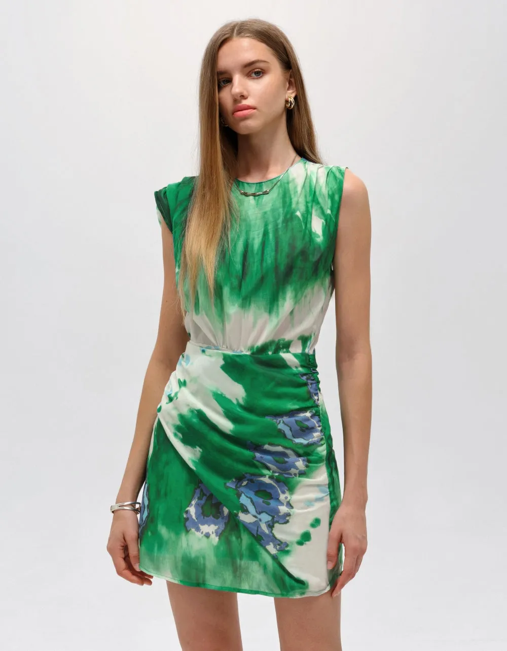 Printed Short Dress