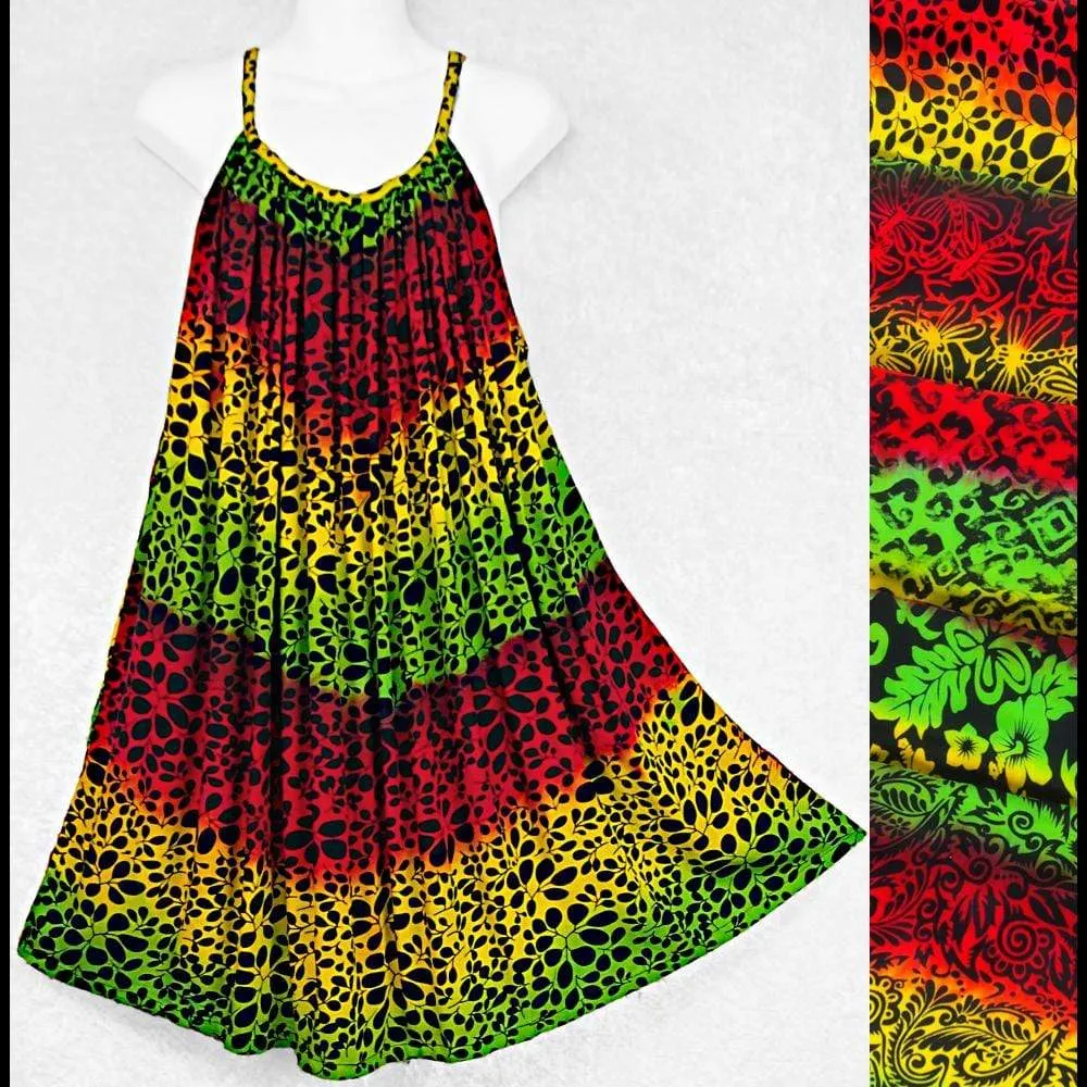 Rasta Parachute Dress