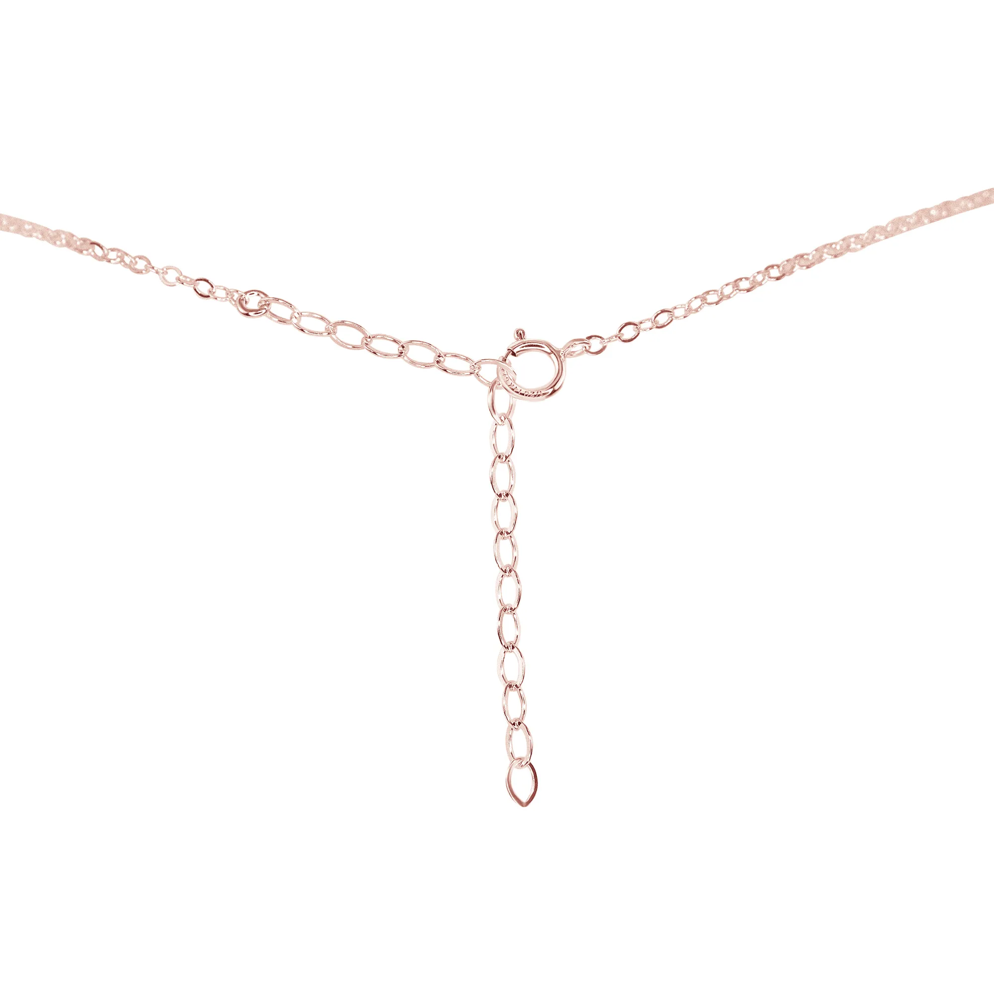Ruby Gemstone Chain Layered Choker Necklace