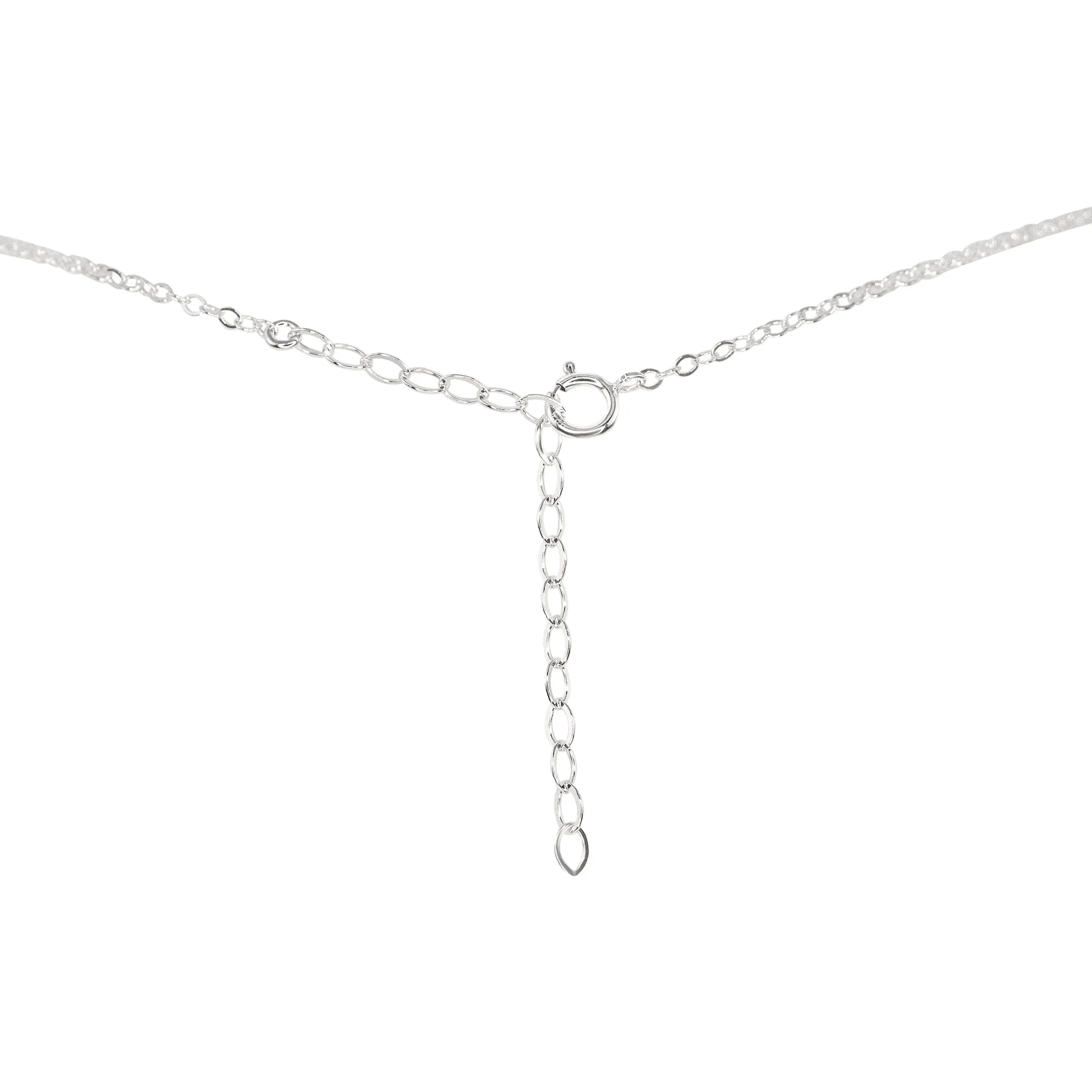 Ruby Gemstone Chain Layered Choker Necklace
